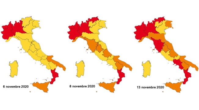 Coronavirus, le nuove zone rosse e arancioni infiammano i malumori tra governo e&nbsp;Regioni