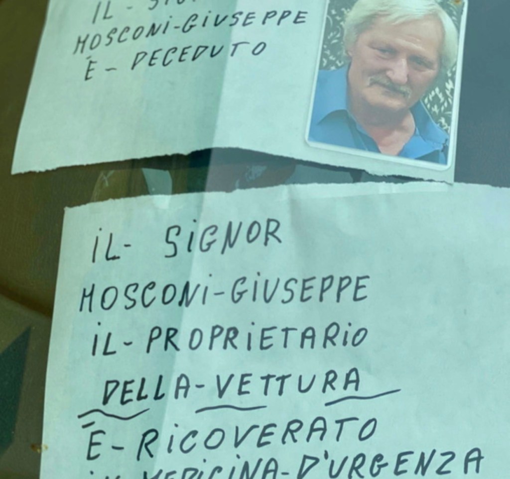 Piacenza, va in ospedale e muore: sull’auto una sfilza di&nbsp;multe