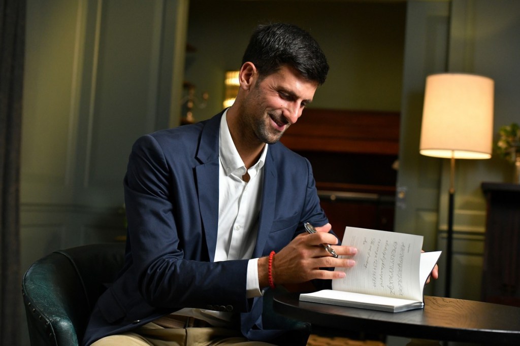 Montblanc festeggia i successi di Novak&nbsp;Djokovic