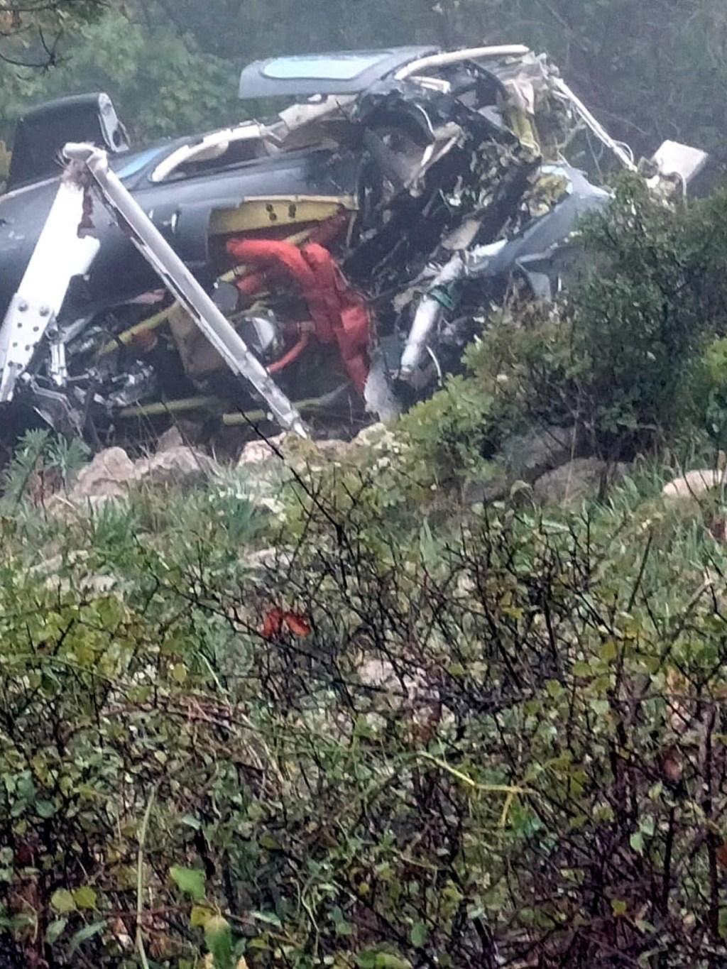 Carrara, elicottero precipita tra Liguria e Toscana: morta la&nbsp;pilota