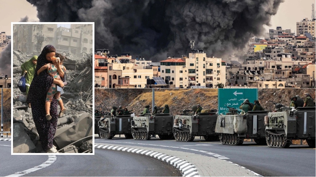 Assedio a Gaza, paura escalation. Timori Usa su un intervento dell’Iran. Tensione al confine con il Libano, razzo colpisce base Unifil, milioni di&nbsp;sfollati